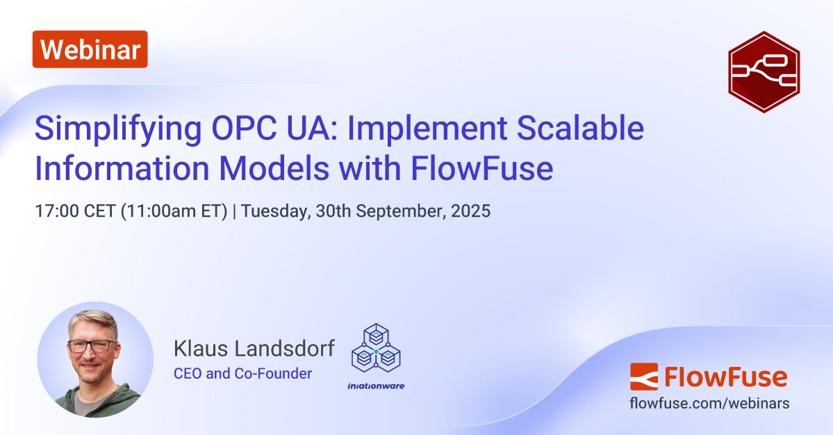 Simplifying OPC UA webinar